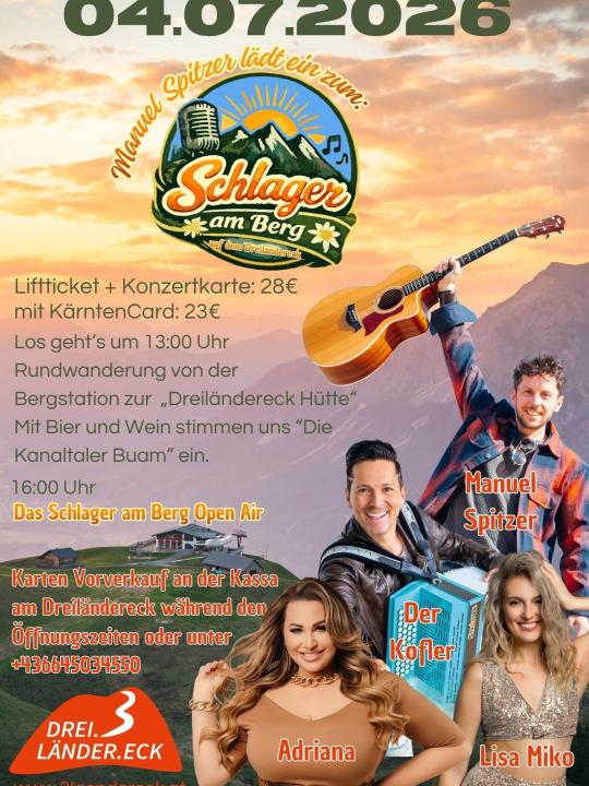 Schlager am Berg