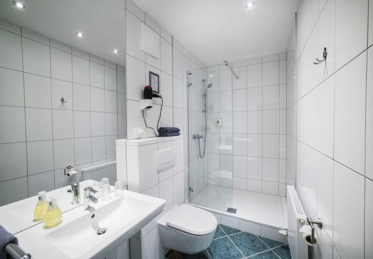Badezimmer Hotel Kramer